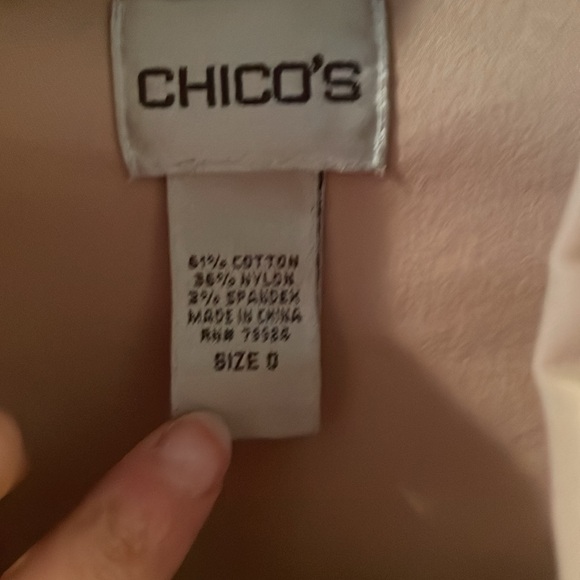Chicos Beige Jacket - Size 0 - Picture 2 of 6